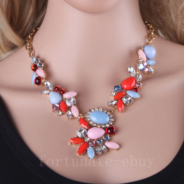 Statement Chain Bib Necklace Statement Chain Bib Necklace