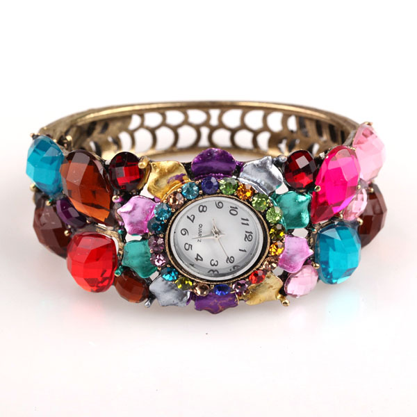 Crystal Stretch Bracelet Watch Crystal Stretch Bracelet Watch