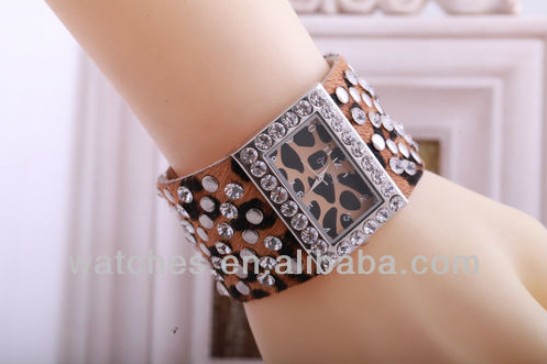 Leather Bangle Watch Leather Bangle Watch