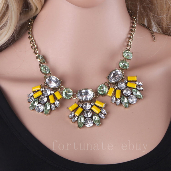 Women Statement Bib Necklace Women Statement Bib Necklace