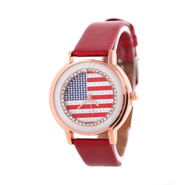 Flag Style Bracelet Watch Flag Style Bracelet Watch