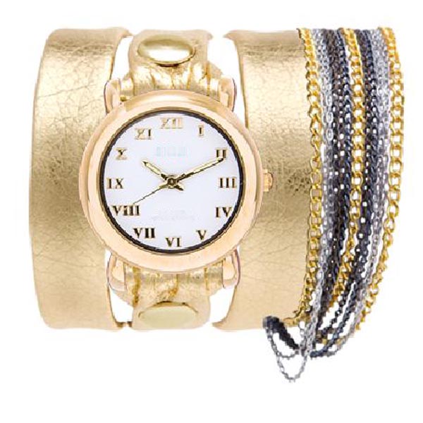 Leather Wrap Bracelet Watch Leather Wrap Bracelet Watch