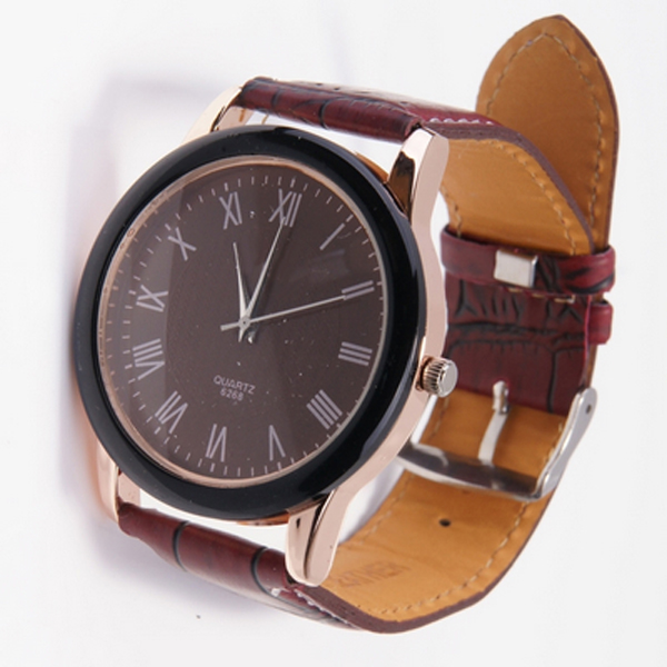 Men's Leather Wrist Watch Men's Leather Wrist Watch