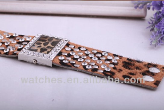 Leather Bangle Watch Leather Bangle Watch