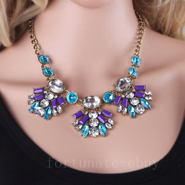 Women Statement Bib Necklace Women Statement Bib Necklace