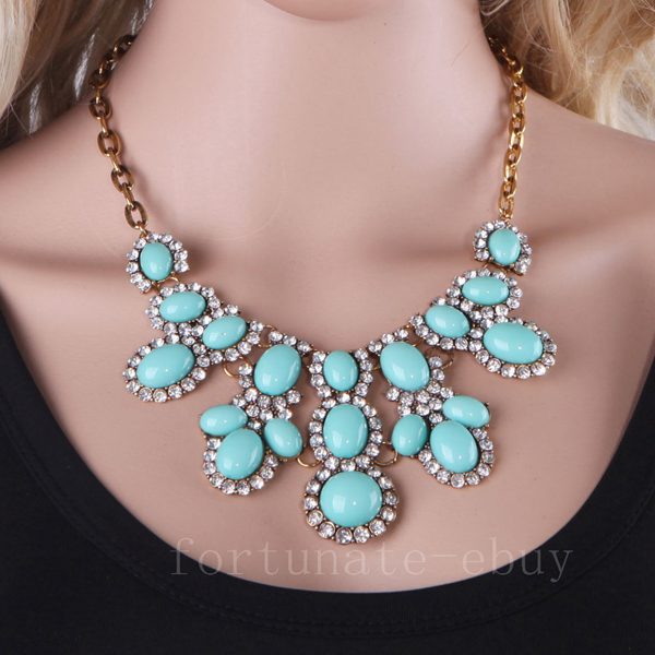 Women Statement Bib Necklace Women Statement Bib Necklace