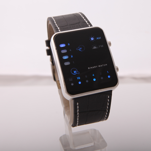 Leather Led Watches For Men And Women Leather Led Watches For Men And Women
