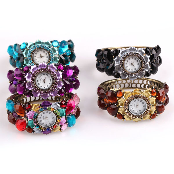 Crystal Stretch Bracelet Watch Crystal Stretch Bracelet Watch
