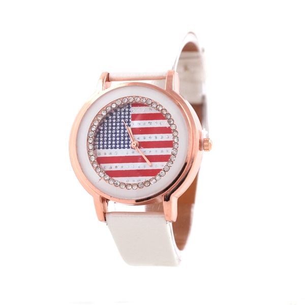 Flag Style Bracelet Watch Flag Style Bracelet Watch