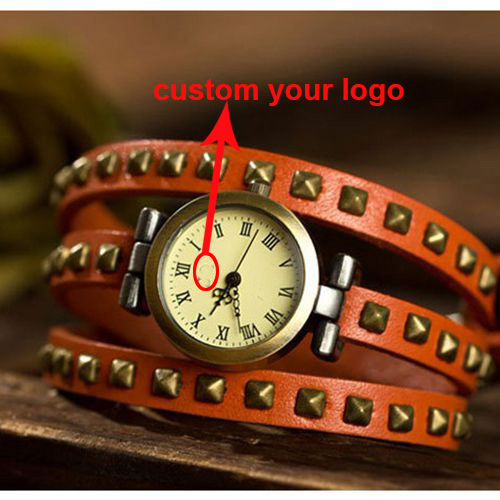 Rivet Leather Bracelet Watch Rivet Leather Bracelet Watch