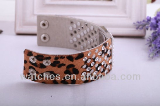 Leather Bangle Watch Leather Bangle Watch